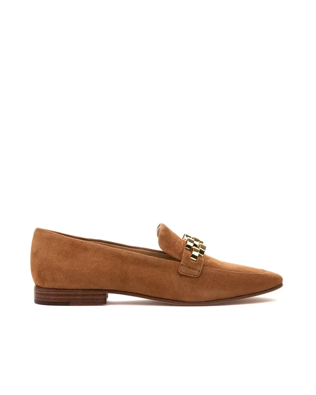 Veronica Beard Alire Loafer, Caramel Suede