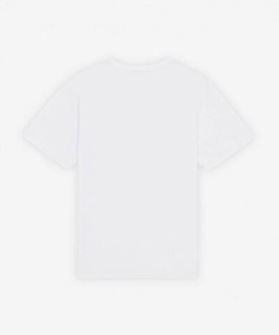 Maison Kitsuné Men's White All Right Fox Print T-Shirt