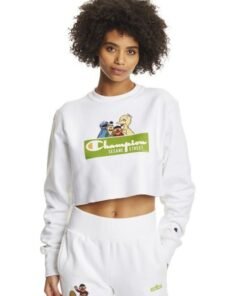 Champion Exclusive Sesame Street Reverse Weave Cut-Off Crew