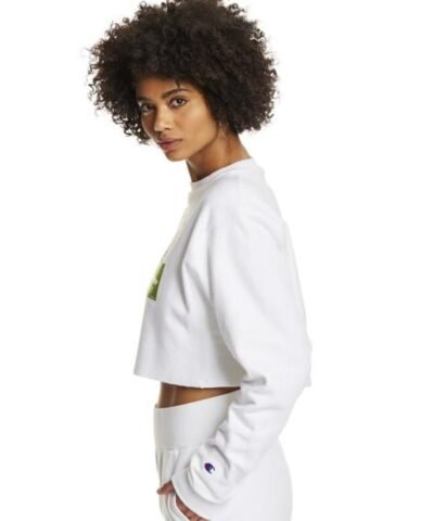 Champion Exclusive Sesame Street Reverse Weave Cut-Off Crew