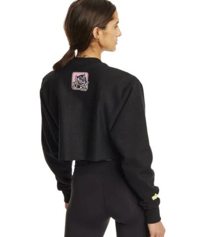 Champion Exclusive Sesame Street Reverse Weave Cut-Off Crew, Count von Count