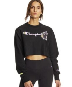 Champion Exclusive Sesame Street Reverse Weave Cut-Off Crew, Count von Count