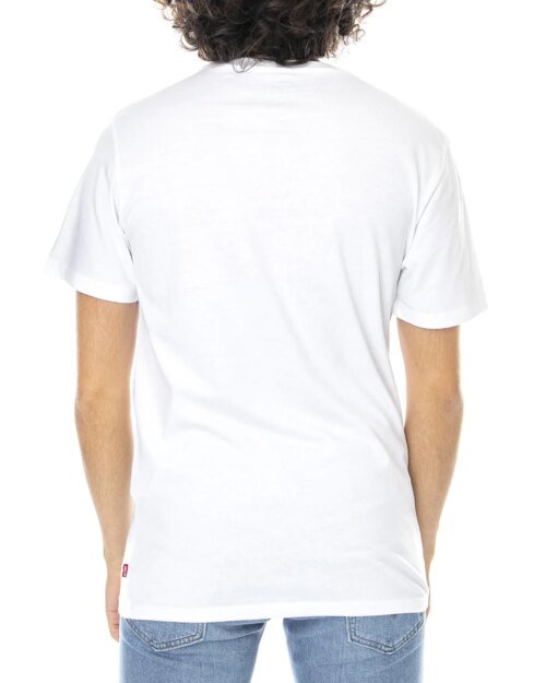 Levi's Men's Housemark Graphic Fish Fill White T-Shirt