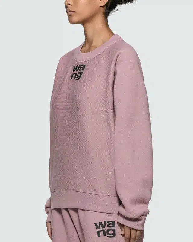 T by Alexander Wang Wash & Go Dense Fleece Sweatshirt