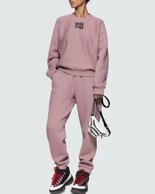 T by Alexander Wang Wash & Go Dense Fleece Sweatshirt