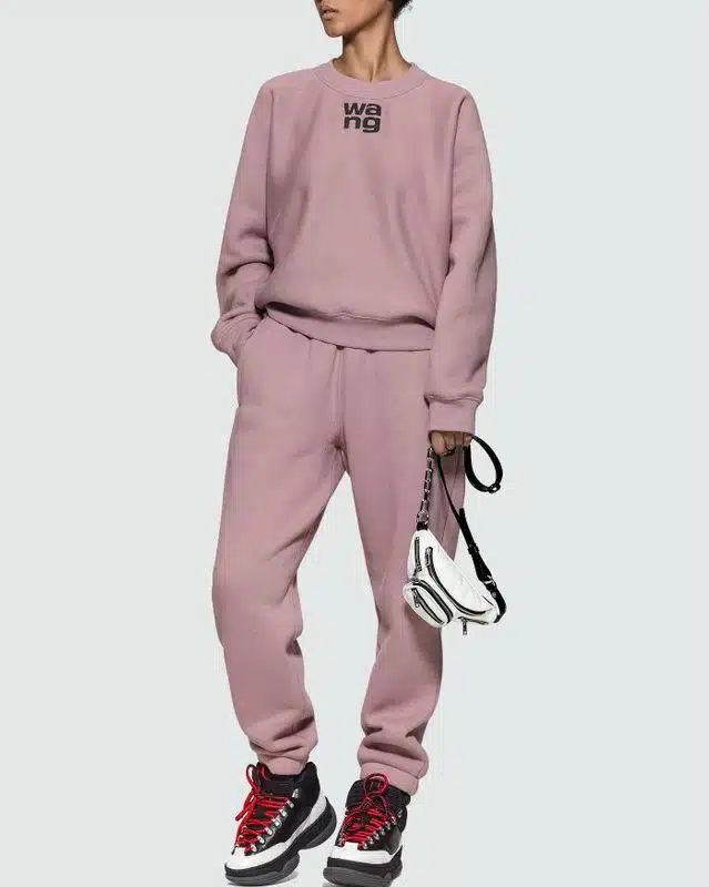 T by Alexander Wang Wash & Go Dense Fleece Sweatshirt
