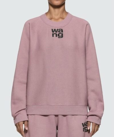 T by Alexander Wang Wash & Go Dense Fleece Sweatshirt