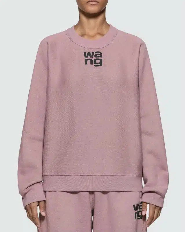 T by Alexander Wang Wash & Go Dense Fleece Sweatshirt