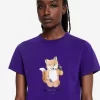 Maison Kitsuné Women's All Right Fox Print T-Shirt