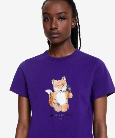 Maison Kitsuné Women's All Right Fox Print T-Shirt
