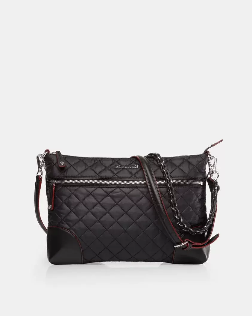 MZ Wallace Crosby Crossbody, Black