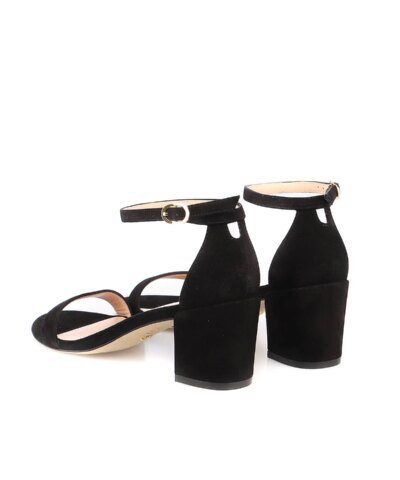 Stuart Weitzman Simple Open-Toe Sandals