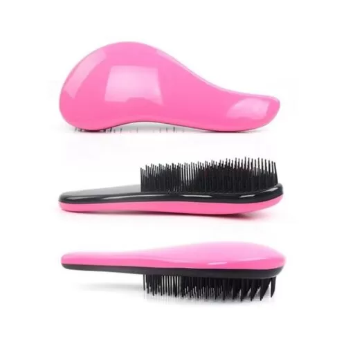 Detangling Hairbrush Comb Glide Thru No Pain For Curly, Wavy, Thick, Thin, Wet, Dry and Straight Hair