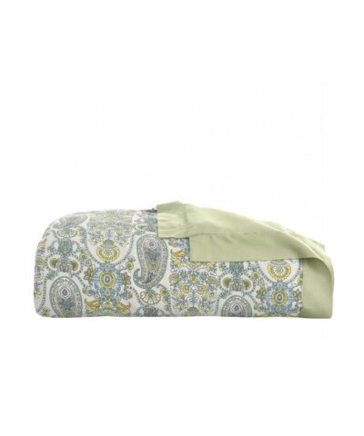 Ralph Lauren Home Paisley Series Cool Comforter In Soft Green Multi