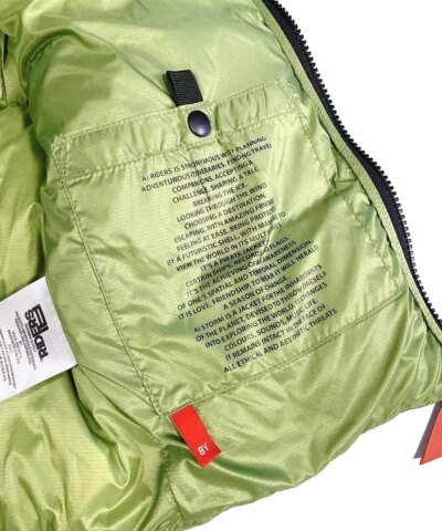 Ai Riders Kids' Hooded Nylon Down Vest