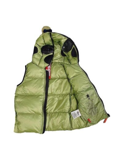 Ai Riders Kids' Hooded Nylon Down Vest