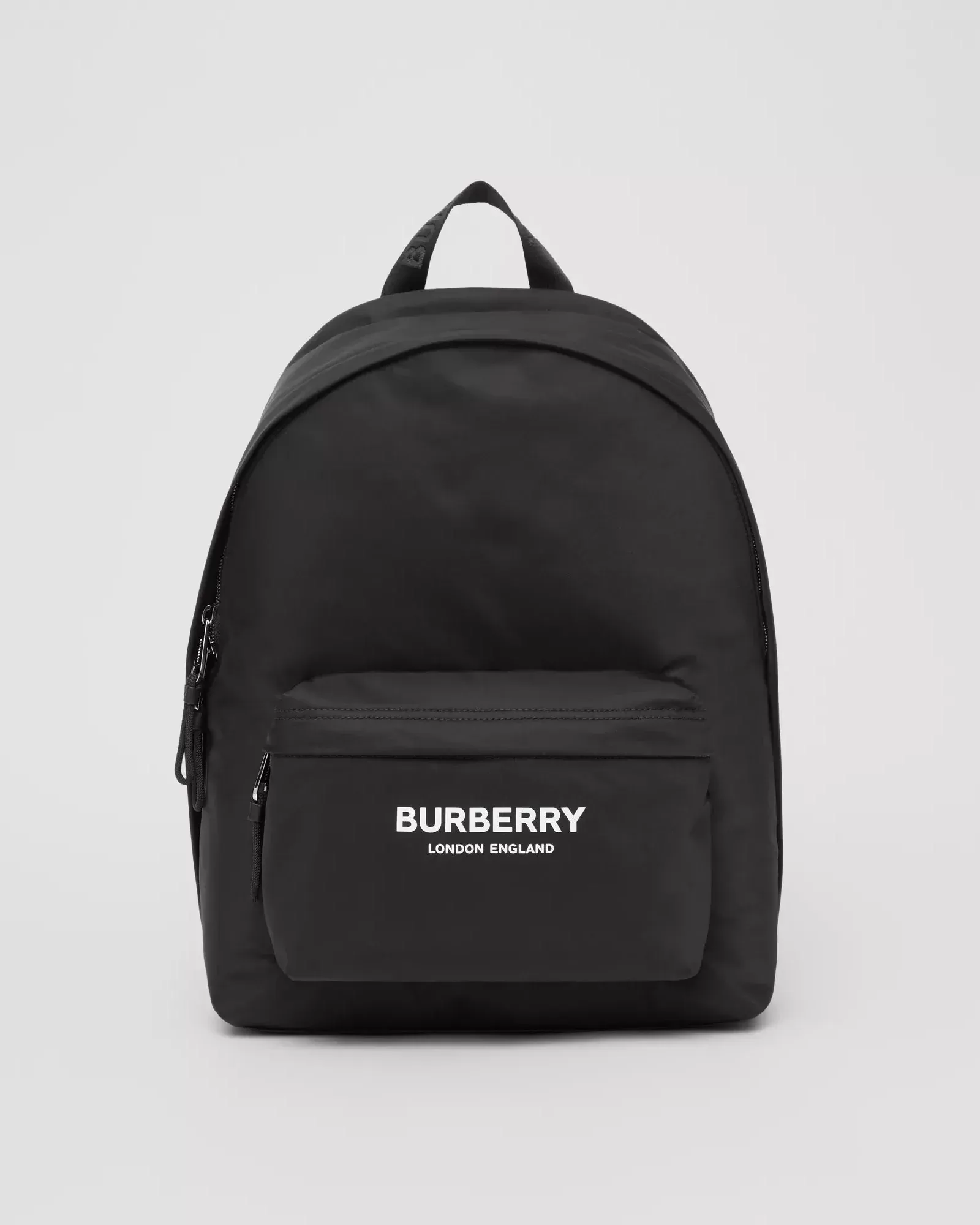 Burberry Logo Print Nylon Backpack