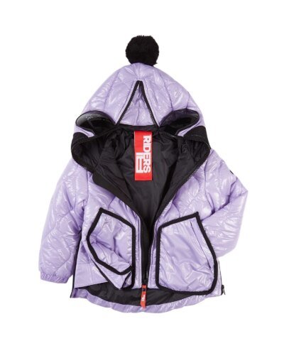 Ai Riders Purple Pom Pom Google Ski Jacket