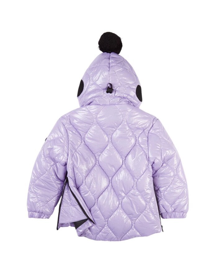 Ai Riders Purple Pom Pom Google Ski Jacket