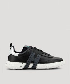 Hogan 3R Black Lace-Up Sneakers