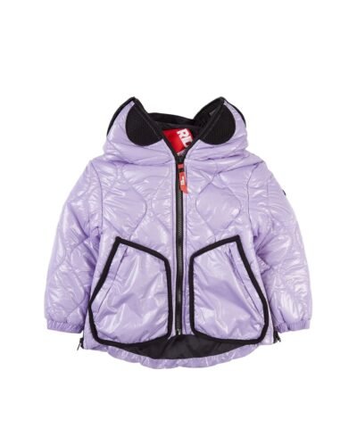 Ai Riders Purple Pom Pom Google Ski Jacket