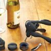 Metrokane Rabbit 6-Piece Wine Tool Kit (Silver)