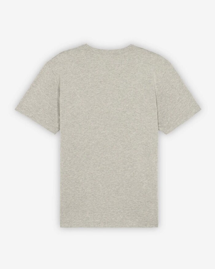 Maison Kitsuné Women's Oly Taxi Fox Classic Tee-Shirt in Grey
