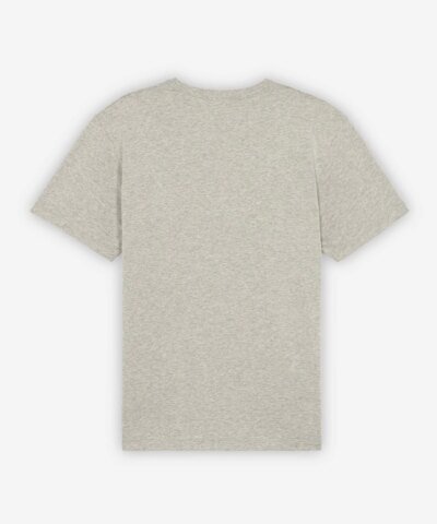 Maison Kitsuné Men's Oly Taxi Fox Classic Tee-Shirt in Grey