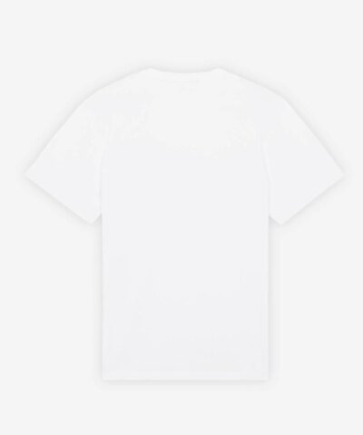 Maison Kitsuné Men's Oly Taxi Fox Classic Tee-Shirt in White