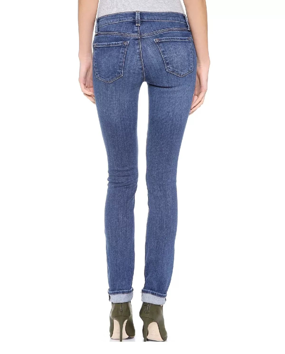 J Brand 811 Mid Rise Rail Jeans