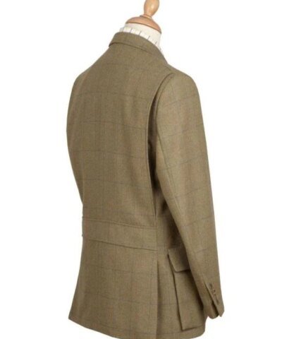 Cordings House Check Action Back Tweed Jacket