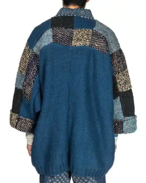 Kapital Men's Hand Knit Tsugihagi Kesa Cardigan