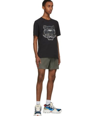 Kenzo Black Gradient Tiger T-Shirt, Black