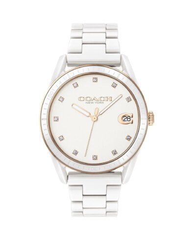Coach Preston Sport Watch, 36mm White
