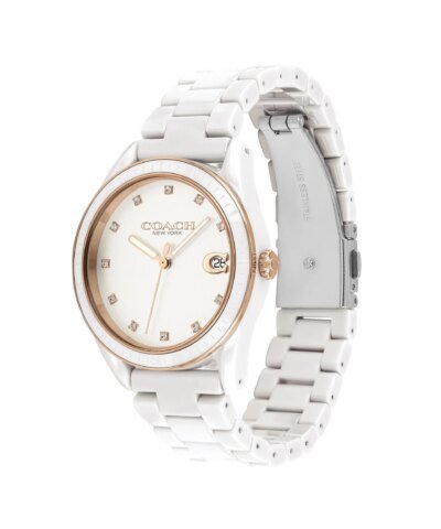 Coach Preston Sport Watch, 36mm White