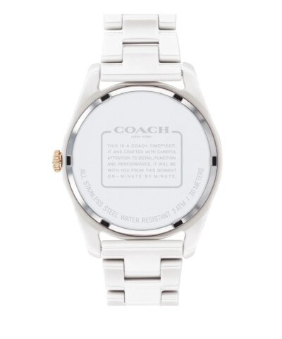 Coach Preston Sport Watch, 36mm White