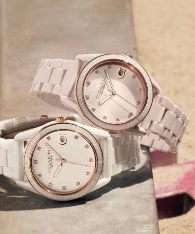 Coach Preston Sport Watch, 36mm White