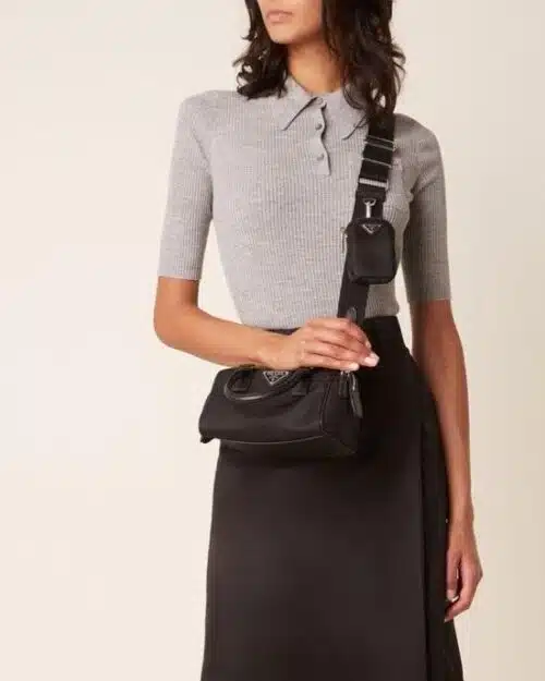 Prada Re-Edition 2005 Nylon Bag, Black