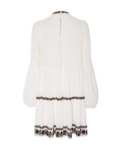 Ulla Johnson Ceres Peasant Cotton Mini Dress