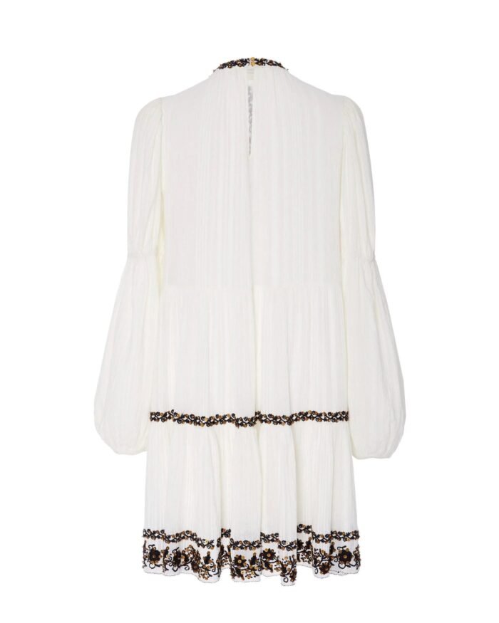Ulla Johnson Ceres Peasant Cotton Mini Dress