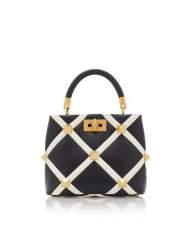Valentino Garavani Small Roman Stud Top Handle Bag