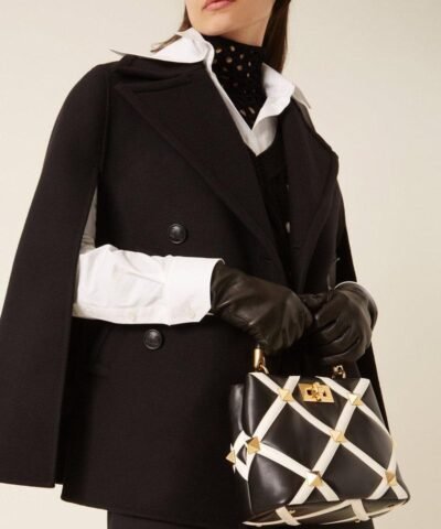 Valentino Garavani Small Roman Stud Top Handle Bag