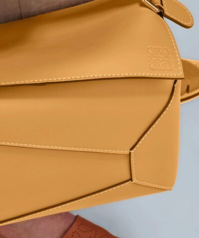 Loewe Large Puzzle Edge Bag in Grained Calfskin