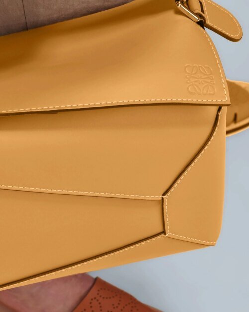 Loewe Large Puzzle Edge Bag in Grained Calfskin