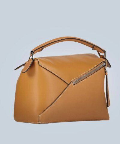 Loewe Large Puzzle Edge Bag in Grained Calfskin