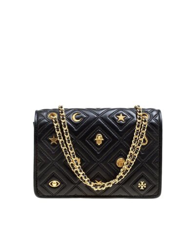 Tory Burch Farida Fleming Charm Small Convertible Shoulder Bag