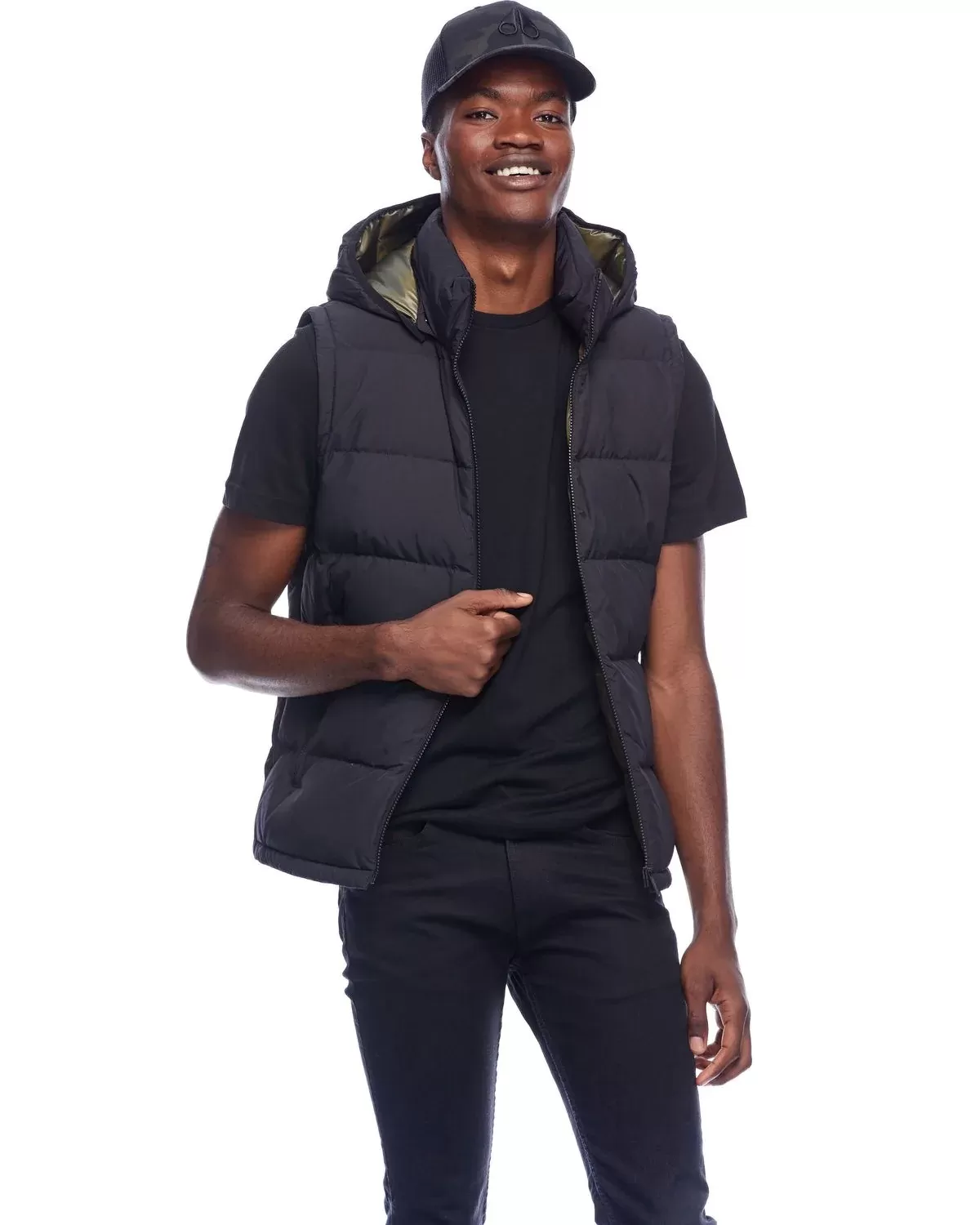 Moose Knuckles Kilcona Gilet Black Green