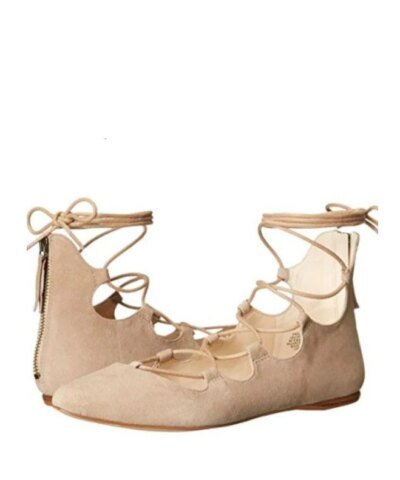 Sign Me Up Suede Lace-Up Flat