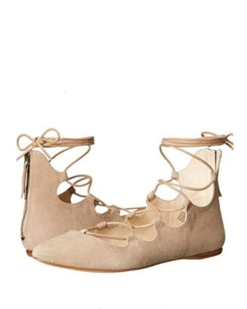 Sign Me Up Suede Lace-Up Flat