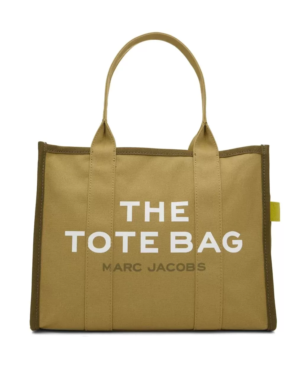 Marc Jacobs Khaki 'The Colorblock Large Tote Bag' Tote